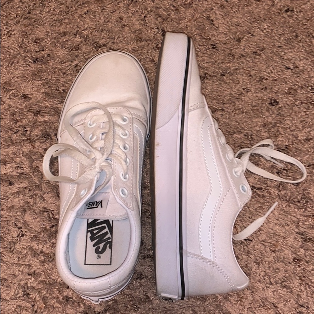 WHITE Vans